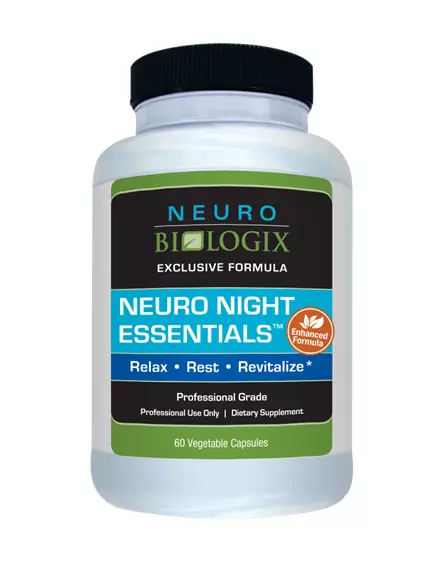 NEUROBIOLOGIX NEURO NIGHT ESSENTIALS / НЕЙРО НІЧ ПІДТРИМКА СНУ 60 КАПСУЛ від магазину біодобавок nutrido.shop