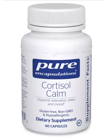 Pure Encapsulations Cortisol Calm / Поддержка здорового уровня кортизола 60 капс в магазине биодобавок nutrido.shop