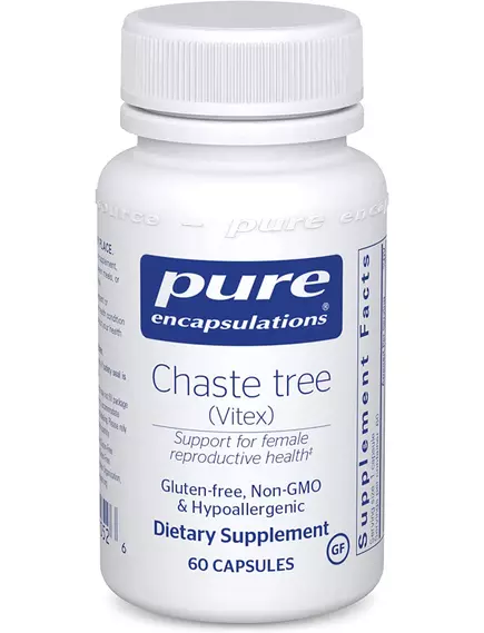 Pure Encapsulations Chaste Tree / Витекс поддержка репродуктивной системы 60 капсул в магазине биодобавок nutrido.shop