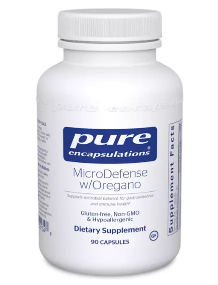 Pure Encapsulations MicroDefense with Oregano / Микродефенс с орегано 90 капсул в магазине биодобавок nutrido.shop