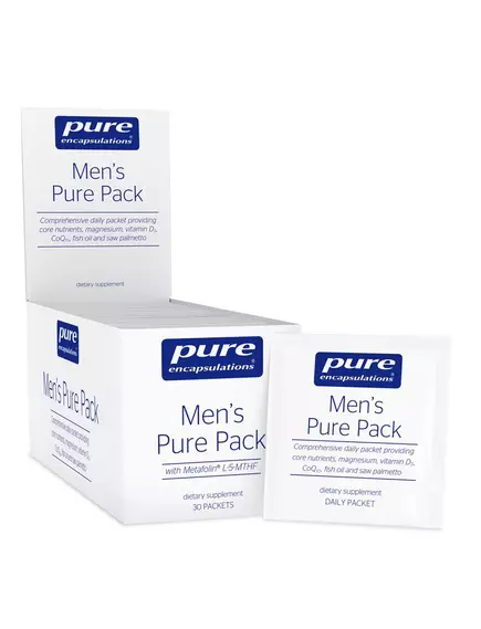 Pure Encapsulations Men's Pure Pack / Мультивитамины для мужчин 30 пакетов в магазине биодобавок nutrido.shop