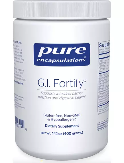 Pure Encapsulations G.I. Fortify / Поддержка оптимального здоровья кишечника 400 гр в магазине биодобавок nutrido.shop
