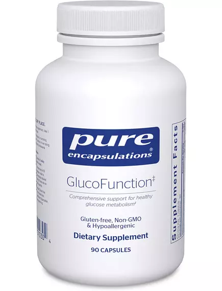 Pure Encapsulations GlucoFunction / Поддержка здорового метаболизма глюкозы 90 капсул в магазине биодобавок nutrido.shop