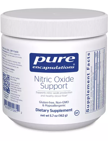 Pure Encapsulations Nitric Oxide Support / Оксид азота порошок 162 грамма в магазине биодобавок nutrido.shop