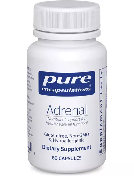 Pure Encapsulations Adrenal / Кора надпочечников 60 таблеток в магазине биодобавок nutrido.shop