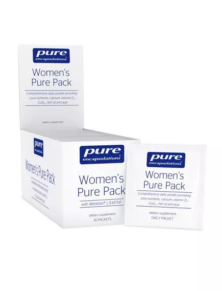 PURE WOMEN'S PURE PACK / МУЛЬТИВІТАМІНИ ДЛЯ ЖІНОК 30 ПАКЕТІВ від магазину біодобавок nutrido.shop