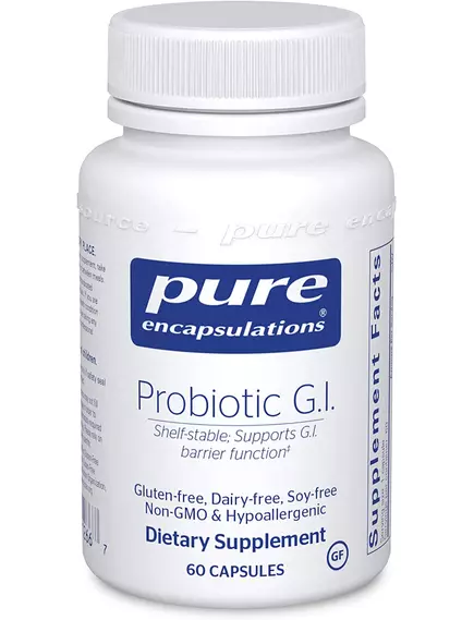 Pure Encapsulations Probiotic G.I. / Пробиотическая смесь 10 млрд КОЕ 60 капс в магазине биодобавок nutrido.shop