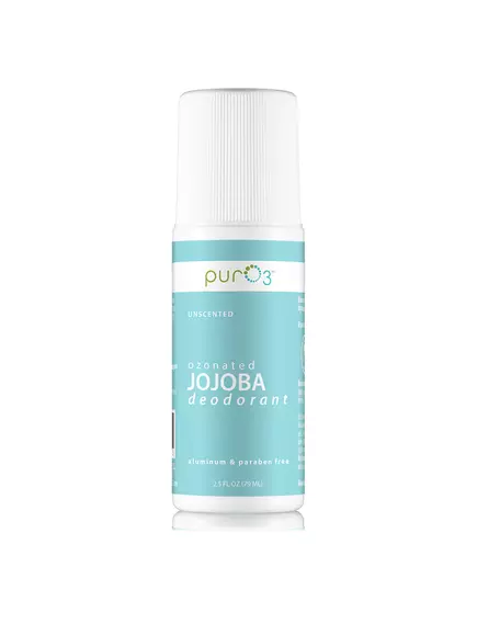 PurO3 Ozonated Oil Roll On Deodorant Jojoba / Дезодорант с озонированным маслом Жожоба 75 мл в магазине биодобавок nutrido.shop