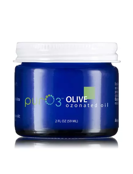PurO3 Ozonated Olive Oil / Озонированное оливковое масло для лечения кожных заболеваний 59 мл в магазине биодобавок nutrido.shop