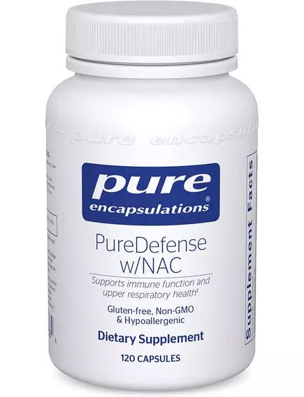 Pure Encapsulations PureDefense with NAC / Поддержка иммунитета с ацетилцистеином 120 капсул в магазине биодобавок nutrido.shop