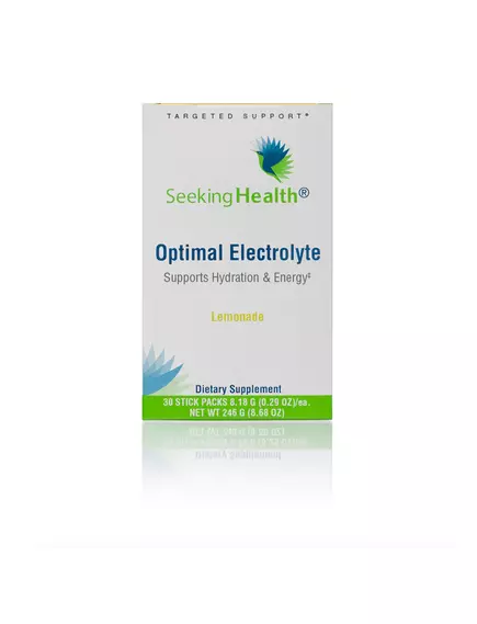 Seeking Health Optimal Electrolyte Lemonad / Оптимальные электролиты вкус лимонада 30 саше в магазине биодобавок nutrido.shop