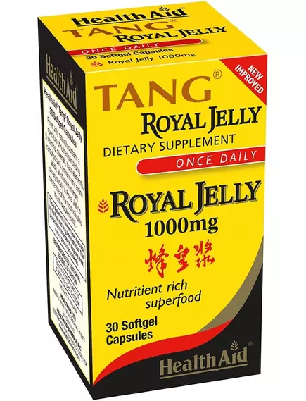 Health Aid America Tang Royal Jelly / Маточное молочко 30 капсул в магазине биодобавок nutrido.shop