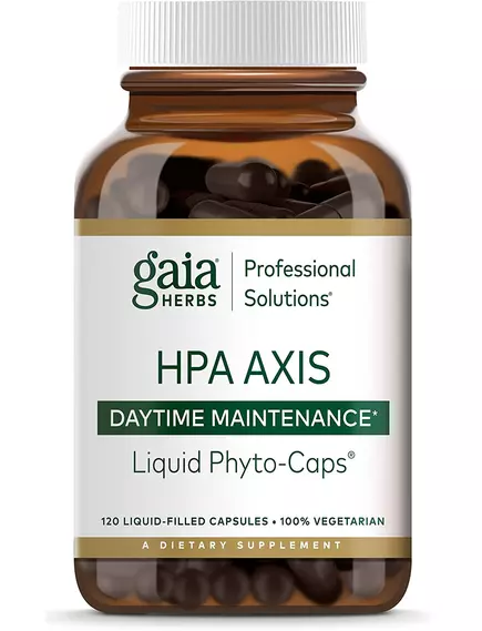 Gaia Herbs PRO HPA Axis Daytime / Поддержка здоровой реакции на стресс 120 дневных капсул в магазине биодобавок nutrido.shop