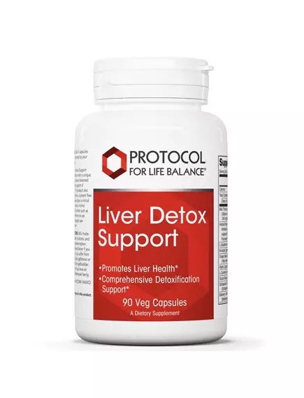 Protocol for Life Balance Liver Detox Support / Поддержка при выведении токсинов из печени 90 капс в магазине биодобавок nutrido.shop