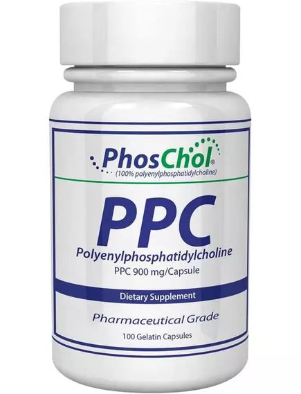 Nutrasal PhosChol / РРС Фосфатидилхолін 900 мг 100 капсул від магазину біодобавок nutrido.shop