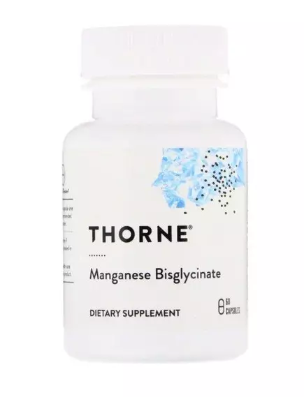 Thorne Research Manganese Bisglycinate / Марганец бисглицинат 60 капсул в магазине биодобавок nutrido.shop
