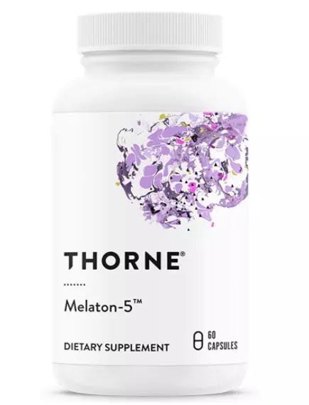Thorne Research Melaton-5 / Мелатонин 5мг 60 капс в магазине биодобавок nutrido.shop