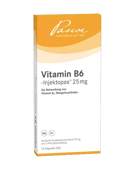 Vitamin B6 / Витамин Б6 25мг 10 ампул Германия в магазине биодобавок nutrido.shop