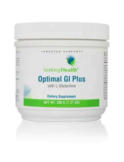 Seeking Health Optimal GI Plus / Поддержка слизистой оболочки ЖКТ с Л-глутамином 206 г в магазине биодобавок nutrido.shop