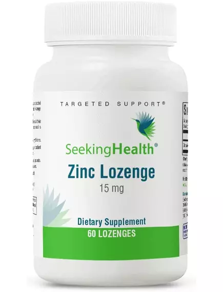 Seeking Health Zinc Lozenge / Леденцы с цинком 60 шт в магазине биодобавок nutrido.shop