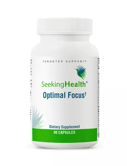 Seeking Health Optimal Focus / Оптимальный фокус - ясность ума, внимание, обучение и память 90 капс. в магазине биодобавок nutrido.shop