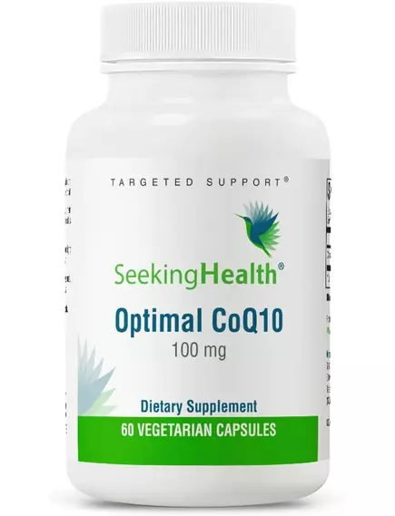 SEEKING HEALTH OPTIMAL COQ10 / КОЕНЗИМ COQ10 100 МГ 60 КАПСУЛ від магазину біодобавок nutrido.shop