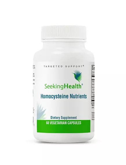 Seeking Health Homocysteine Nutrients (Formerly HomocysteX Plus) / Здоровый уровень гомоцистеина 60к в магазине биодобавок nutrido.shop