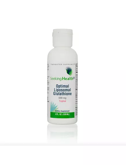 Seeking Health Optimal Liposomal Glutathione Tropical / Липосомальный глутатион тропическ вкус 120мл в магазине биодобавок nutrido.shop