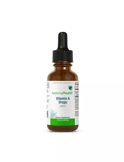 Seeking Health Vitamin A / Витамин А ретинилпальмитат жидкий 30 мл в магазине биодобавок nutrido.shop