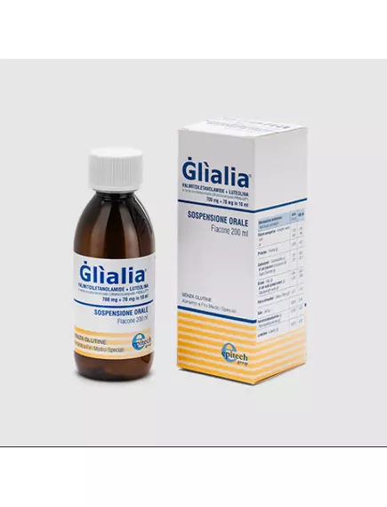 Глиалия Пальмитоилэтаноламид (ПЭА/PEA)+ Лютеолин при неврологических расстройствах 200 мл в магазине биодобавок nutrido.shop