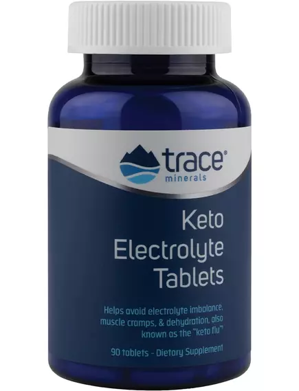 Кето-електроліти 90 таблеток / Keto Electrolyte, Trace Minerals від магазину біодобавок nutrido.shop