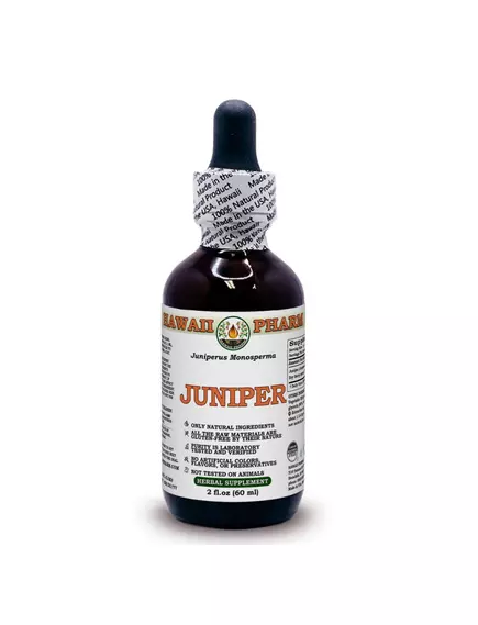 Hawaii Pharm Juniper Alcohol-FREE / Можжевельник органик без спирта 60 мл в магазине биодобавок nutrido.shop