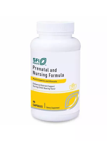 Klaire Prenatal and Nursing Formula / Мультивітаміни для вагітних і годуючих жінок 90 капсул в магазине биодобавок nutrido.shop