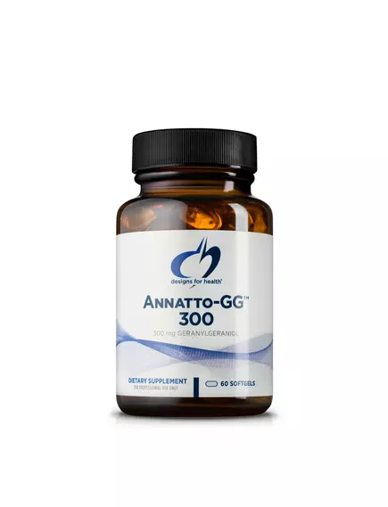 Designs for Health Annatto-GG / Аннато-GG Геранілгераніол 300 мг 60 капсул від магазину біодобавок nutrido.shop