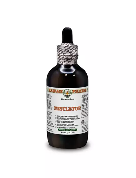 HAWAII PHARM MISTLETOE ALCOHOL-FREE / ОМЕЛА ОРГАНІЧНА БЕЗ СПИРТУ 120 МЛ від магазину біодобавок nutrido.shop