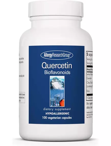 Allergy Research Quercetin Bioflavonoids / Кверцетин біофлавоноїди 100 капсул в магазине биодобавок nutrido.shop