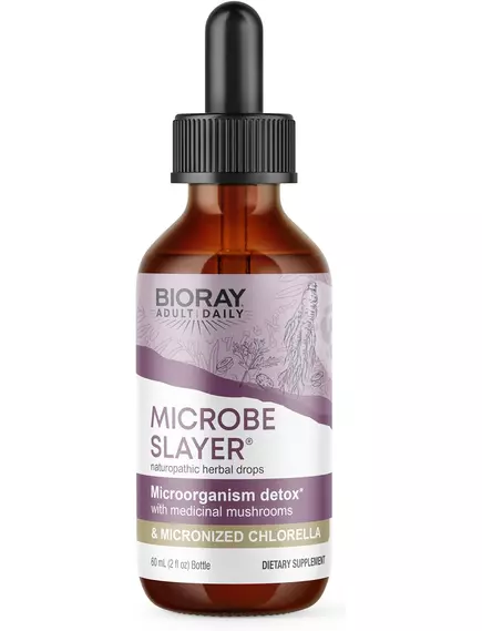 Bioray Microbe Slayer / Детоксикація мікроорганізмів у ШКТ 60 мл від магазину біодобавок nutrido.shop