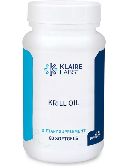 Klaire Krill Oil / Масло криля 60 капсул в магазине биодобавок nutrido.shop