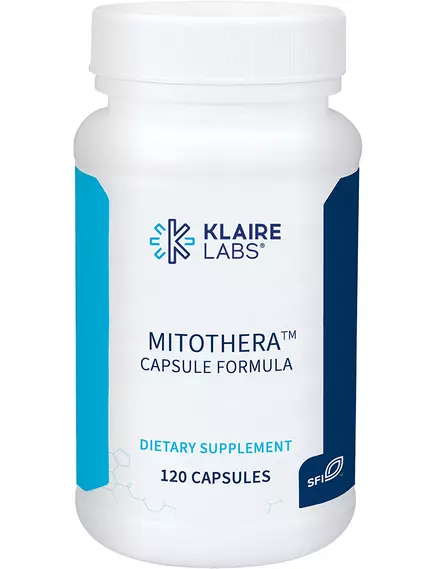 Klaire Mitothera / Поддержка михотондрий 120 капсул в магазине биодобавок nutrido.shop