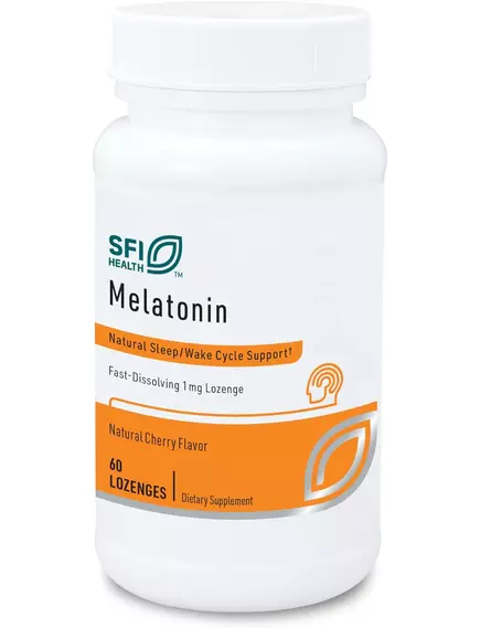 Klaire Melatonin Lozenge / Мелатонин 1 мг 60капс в магазине биодобавок nutrido.shop