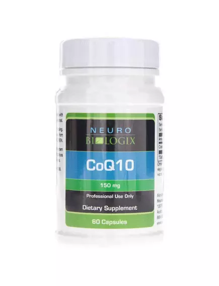 Neurobiologix CoQ10 / Коэнзим Ку10 150мг 60 капс в магазине биодобавок nutrido.shop