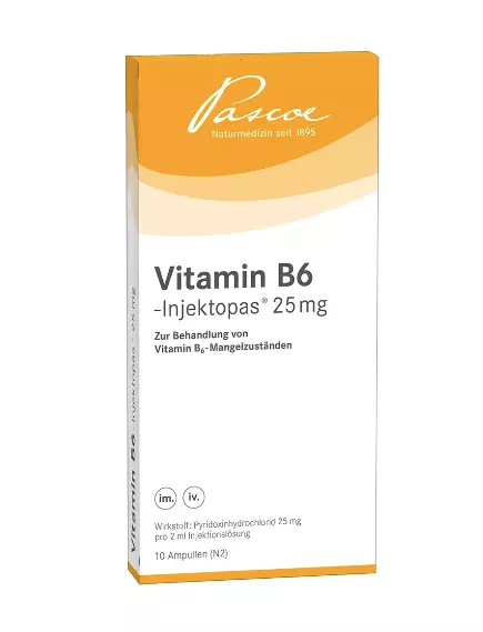 VITAMIN B6 / ВИТАМИН Б6 25МГ 10 АМПУЛ ГЕРМАНИЯ від магазину біодобавок nutrido.shop