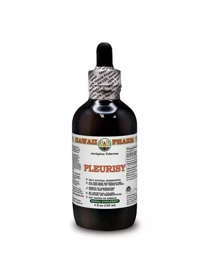 Hawaii Pharm Pleurisy Organic Alcohol-FREE / Плеврит корень органик без спирта 120 мл в магазине биодобавок nutrido.shop