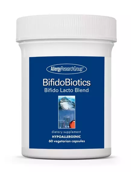 ALLERGY RESEARCH BIFIDOBIOTICS / БІФІДОБАКТЕРІЇ ПРОБІОТИК 60 КАПСУЛ від магазину біодобавок nutrido.shop