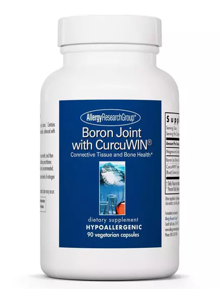 ALLERGY RESEARCH BORON JOINT WITH CURCUWIN / ЕКСТРАКТ КУРКУМИ З БОРОМ ТА МАГНІЄМ 90 КАПСУЛ від магазину біодобавок nutrido.shop