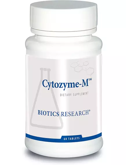 BIOTICS RESEARCH CYTOZYME-M (MALE GLAND COMB) / ПІДТРИМКА ЕНДОКРИННОЇ ФУНКЦІЇ У ЧОЛОВІКІВ 60 ТАБЛЕТОК від магазину біодобавок nutrido.shop