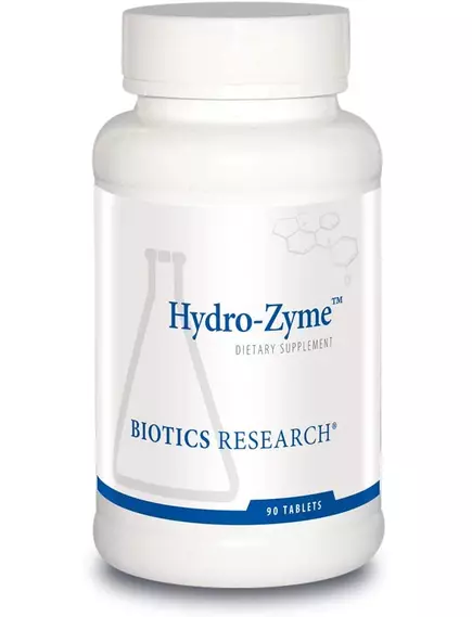 BIOTICS RESEARCH HYDRO-ZYME / БЕТАЇН ПЕПИН ПАНКРЕАТИН ПІДТРИМКА ТРАВЛЕННЯ 90 ТАБЛЕТОК від магазину біодобавок nutrido.shop