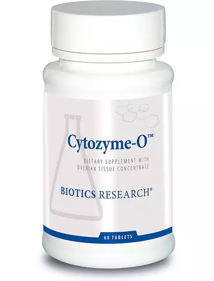 BIOTICS RESEARCH CYTOZYME-O (RAW OVARIAN) / КОНЦЕНТРАТ ЯЄЧНИКІВ ДЛЯ ПІДТРИМКИ ЖІНОЧОГО ЗДОРОВ'Я 60 ТАБЛЕТОК від магазину біодобавок nutrido.shop