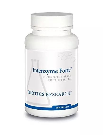 BIOTICS RESEARCH INTENZYME FORTE / ПРОТЕОЛІТИЧНІ ФЕРМЕНТИ 100 ТАБЛЕТОК від магазину біодобавок nutrido.shop