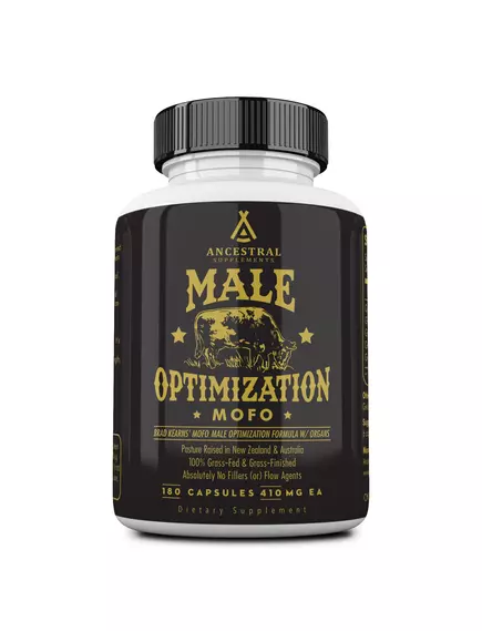 ANCESTRAL SUPPLEMENTS MALE OPTIMIZATION FORMULA / ОПТИМІЗАЦІЯ ЧОЛОВІЧОГО ЗДОРОВ'Я 180 КАПСУЛ від магазину біодобавок nutrido.shop